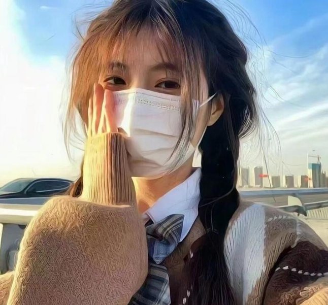 照片里的伴娘